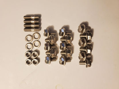 Picture of DSM Stainless Steel Oil Pan 10mm head bolt kit with alignment studs